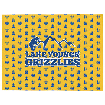 Grizzly Mountain Throw Blanket