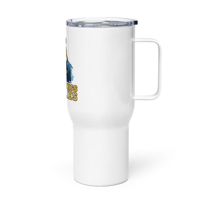 Grizzly Shades Travel mug with a handle