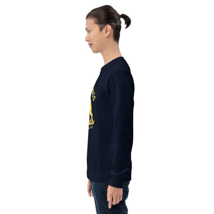 Yellow “Retro Lake Youngs” Adult Crew Neck Sweatshirt