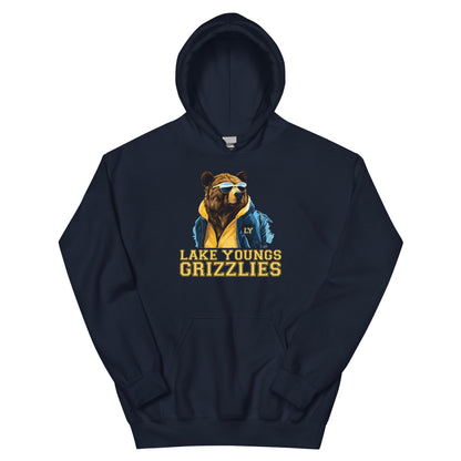 Grizzly Shades Adult Unisex Hoodie