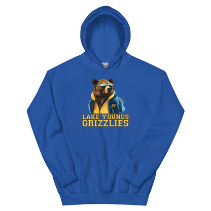 Grizzly Shades Adult Unisex Hoodie