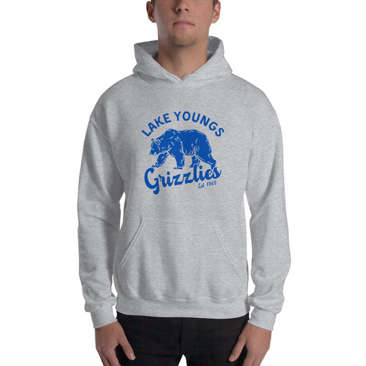 Royal Blue “Retro Lake Youngs” Adult Hoodie