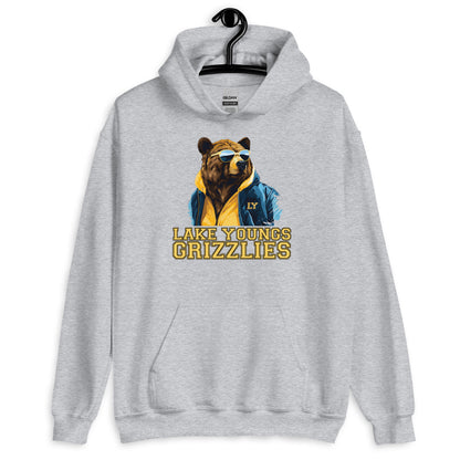 Grizzly Shades Adult Unisex Hoodie