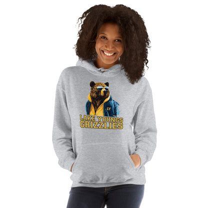 Grizzly Shades Adult Unisex Hoodie