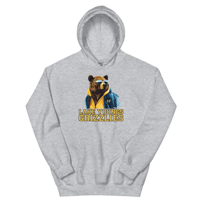 Grizzly Shades Adult Unisex Hoodie