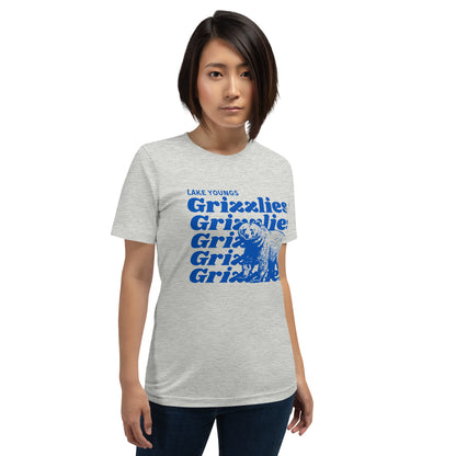 Royal Blue “Grizzlies” Adult Short Sleeve Unisex t-shirt