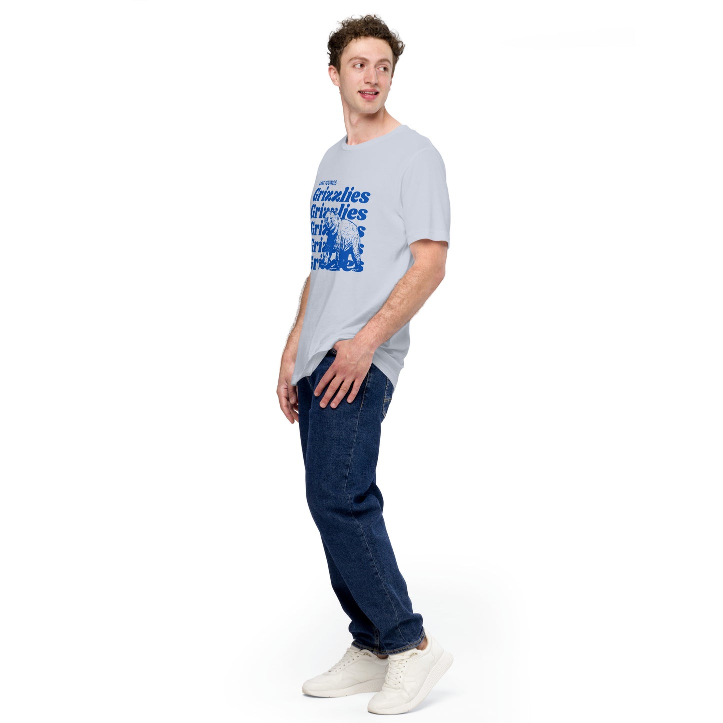 Royal Blue “Grizzlies” Adult Short Sleeve Unisex t-shirt