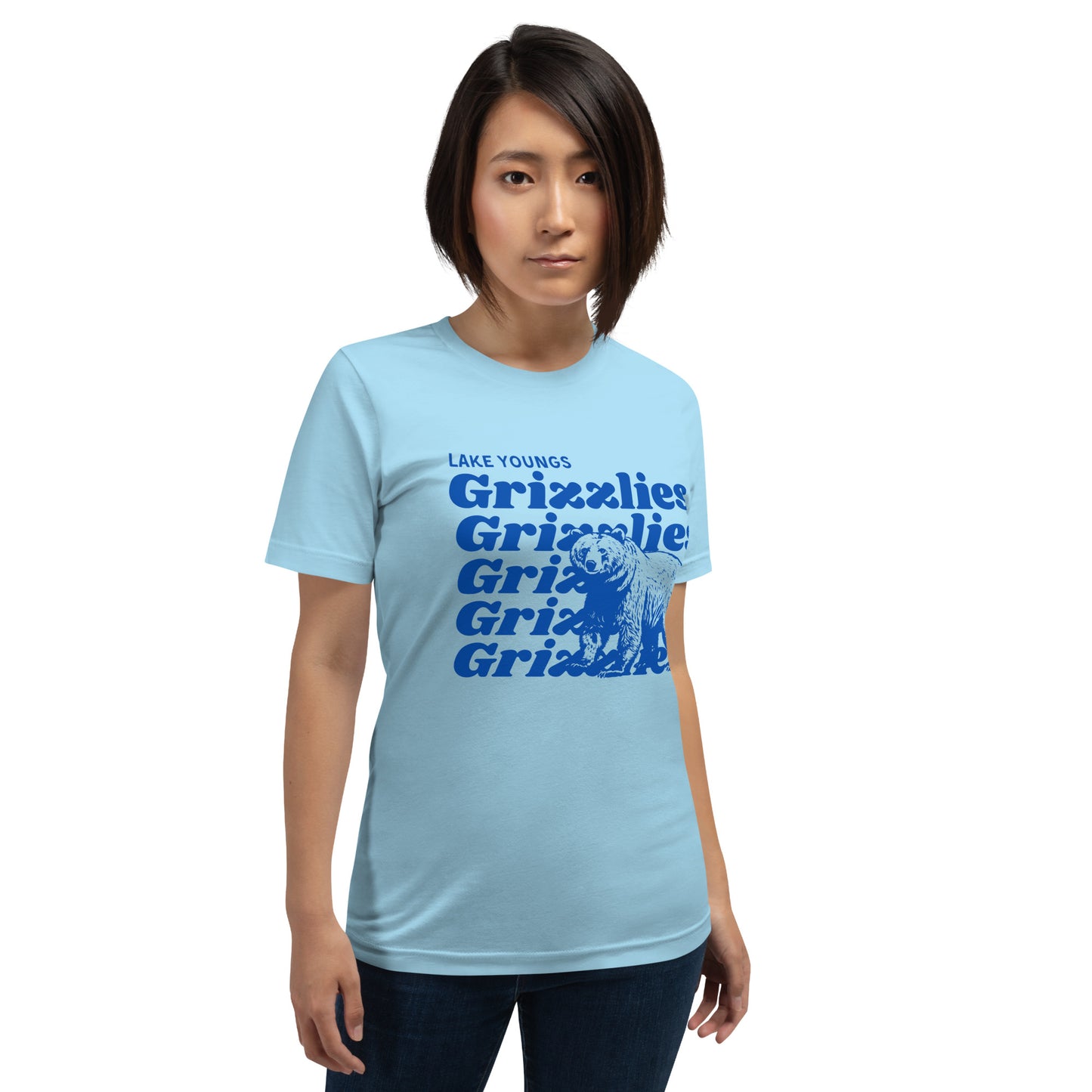 Royal Blue “Grizzlies” Adult Short Sleeve Unisex t-shirt