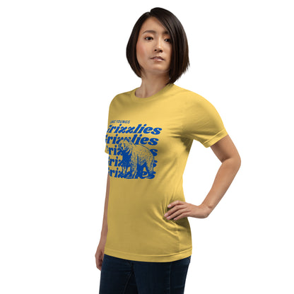 Royal Blue “Grizzlies” Adult Short Sleeve Unisex t-shirt