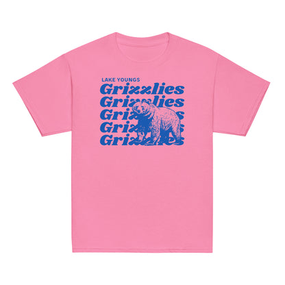 Royal Blue “Grizzlies” Youth classic tee