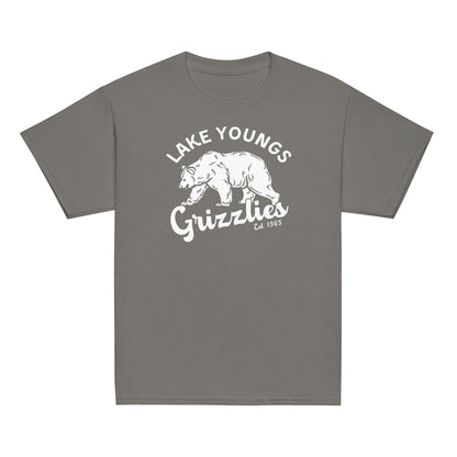 White “Retro Lake Youngs” Youth classic tee
