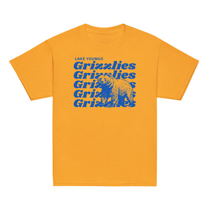 Royal Blue “Grizzlies” Youth classic tee