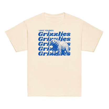 Royal Blue “Grizzlies” Youth classic tee