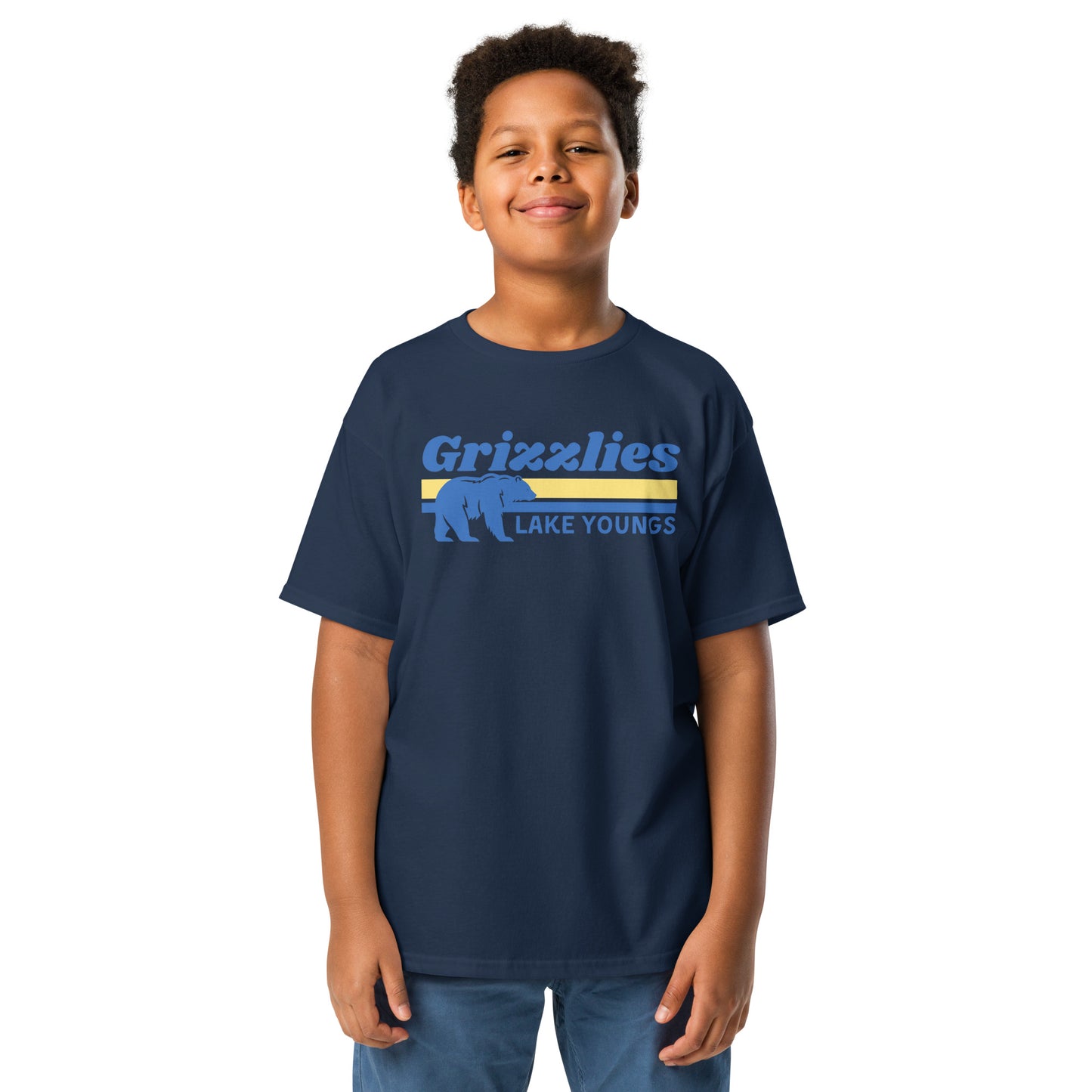 “Bear Stripes” Youth classic tee