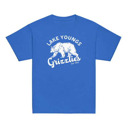 White “Retro Lake Youngs” Youth classic tee
