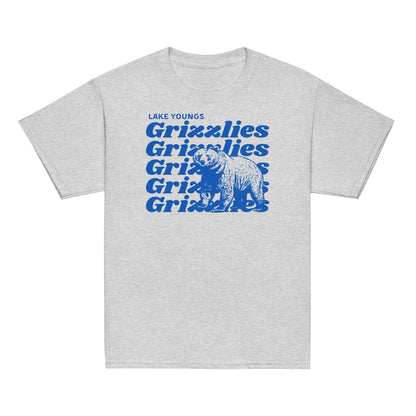 Royal Blue “Grizzlies” Youth classic tee